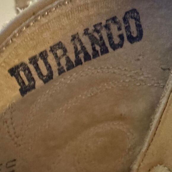 Durango DB541 Men’s Western Cowboy Boots Size 8 EE Tan Leather Pointed Toe Rodeo - Picture 7 of 7